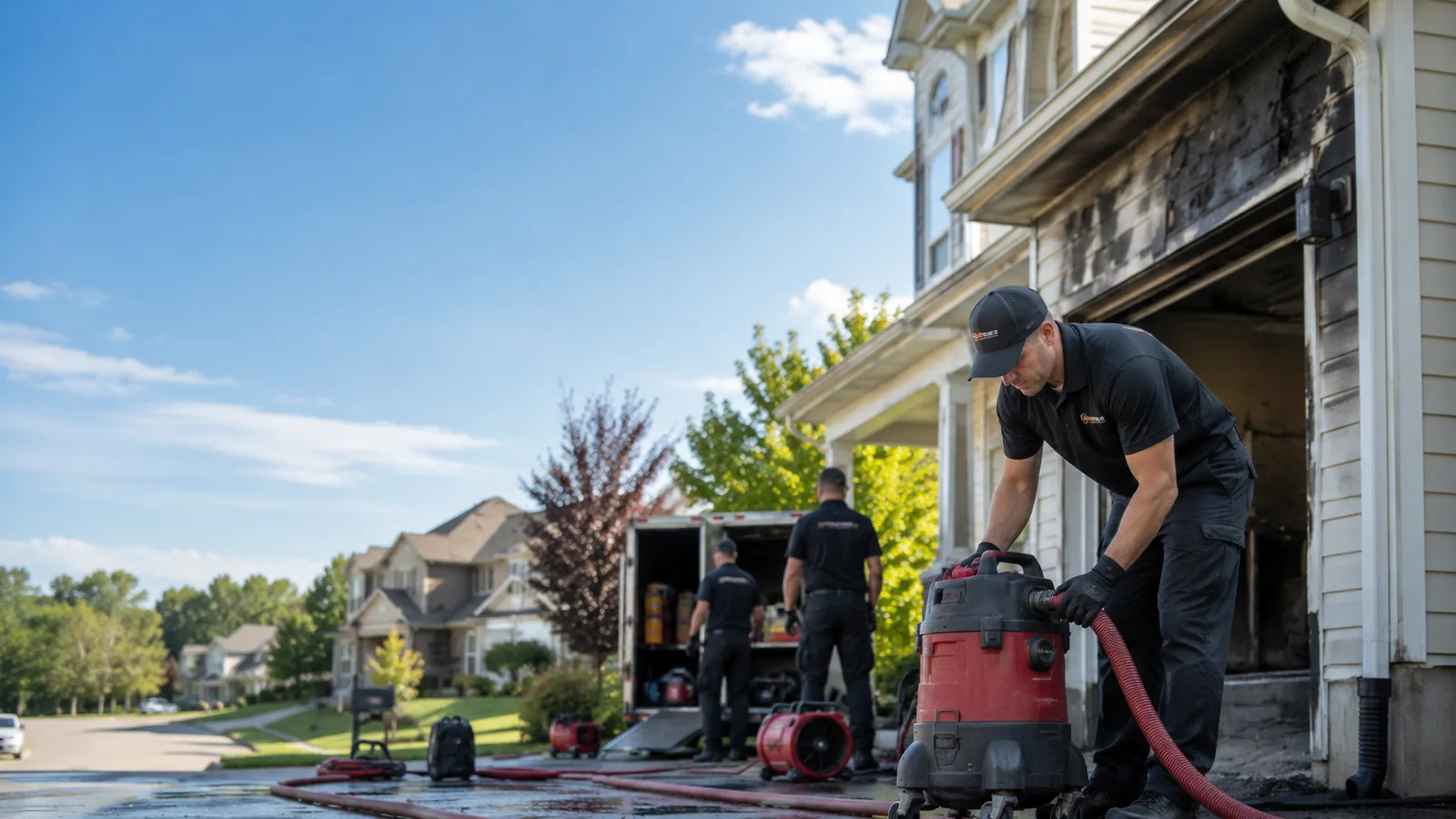 Fire And Smoke Damage Restoration in Texas near me